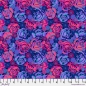Preview: Patchwork Baumwolle - Stacy Peterson -  Belle Epoque - Roses - Purple